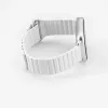 Connect 22 mm Flat Head nahka-silikoni loop-magneettiranneke kelloon (130 mm M/L) valkoinen