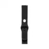 Connect 22 mm silikoninen loop-ranneke (S/M 110 mm) musta