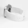 Connect 22 mm silikoninen loop-ranneke (S/M 110 mm) valkoinen