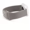 Connect 22 mm silikoninen loop-ranneke (S/M 110 mm) harmaa