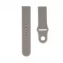 Connect 22 mm silikoninen loop-ranneke (S/M 110 mm) harmaa