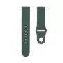 Connect 22 mm silikoninen loop-ranneke kelloon (S/M 110 mm) oliivi