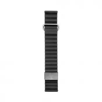 Connect 20 mm Cortical Back Buckle magneettikiinnitteinen ranneke kelloon (130 mm M/L) musta