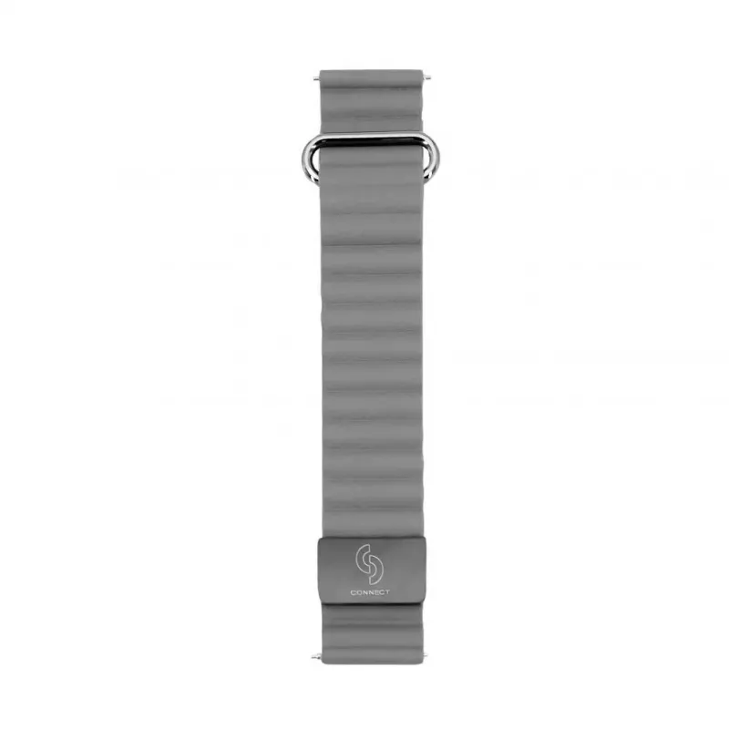 Connect 20 mm Cortical Back Buckle magneettikiinnitteinen ranneke kelloon (130 mm M/L) avaruudenharmaa