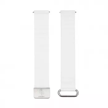 Connect 20 mm Cortical Back Buckle magneettikiinnitteinen ranneke kelloon (130 mm M/L) valkoinen