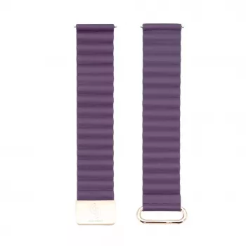 Connect 22 mm Cortical Back Buckle magneettikiinnitteinen ranneke kelloon (130 mm M/L) Crimson Cherry