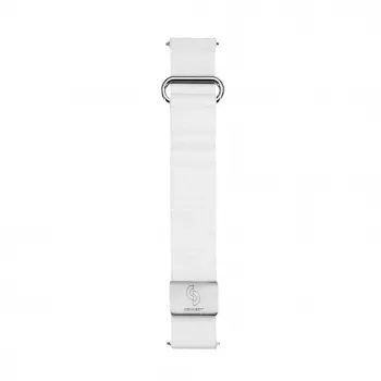 Connect 22 mm Cortical Back Buckle magneettikiinnitteinen ranneke kelloon (130 mm M/L) valkoinen