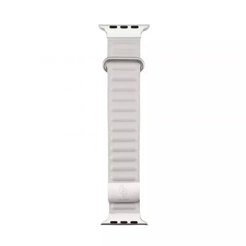 Connect Watch 38/40/41 mm premium-synteettinen nahka magneettinen link-ranneke starlight