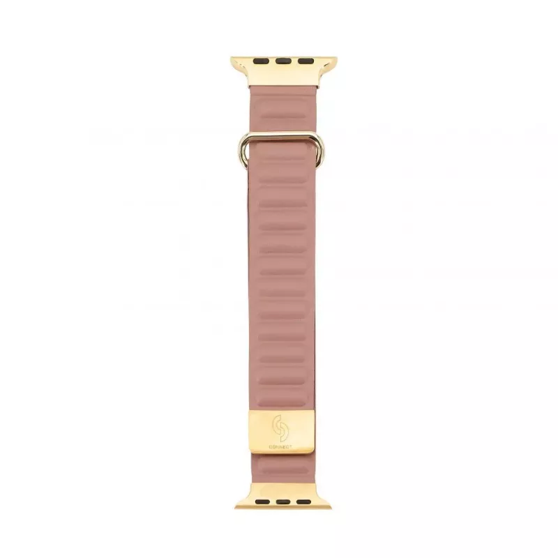Connect Watch 38/40/41mm Cortical Back Buckle magneettinen imukiinnitteinen kellonranneke, ruusunpunainen