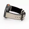 Connect Watch 38/40/41mm silikonipaikattu nahkaranneke (132mm M/L) valkoinen