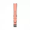 Connect 20mm silikonipaikattu nahkaranneke (130mm M/L) pinkki