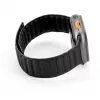 Connect Watch 38/40/41mm hienokudottu twill-magneettiketjuranneke musta