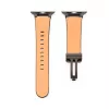 Connect Watch 38/40/41mm Single Loop Buckle -nahkaranneke musta