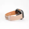 Connect Watch 38/40/41mm Single Loop Buckle -nahkaranneke vaaleanpunainen