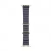 Connect Watch 38/40/41mm Marine-nahkaranneke laivastonsininen
