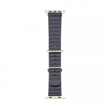 Connect Watch 38/40/41mm Marine-nahkaranneke laivastonsininen