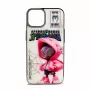 iLike Apple iPhone 14 PC-silikonikuori Spider Sense valkoinen pinkki