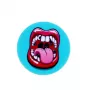 iLike Universal Pop Holder Lips pinkki sininen