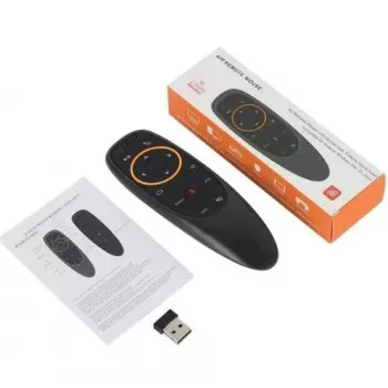 iLike MX3-ML yleinen Smart TV / PC langaton kaukosäädin näppäimistöllä / IR-kaukosäätimellä / LED-valolla / USB musta