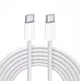 iLike 65W USB-C - USB-C kaapeli 2M valkoinen