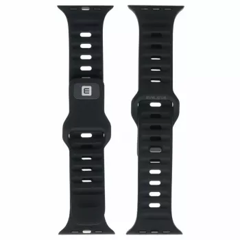 Evelatus Watch 38/40/41 Sport silikoniranneke musta
