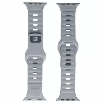 Evelatus Watch 38/40/41 Sport silikoniranneke harmaa