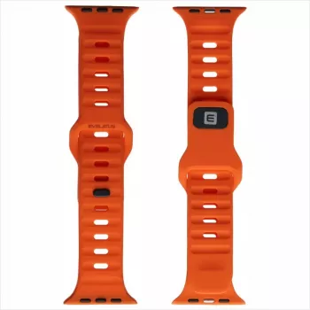 Evelatus Watch 42/44/45 Sport silikoniranneke oranssi