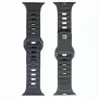 Evelatus Watch 42/44/45 Sport silikoniranneke antrasiitinharmaa