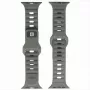 Evelatus Watch 38/40/41 Sport silikoniranneke tummanharmaa