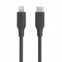 Evelatus USB-C - Lightning -silikonikaapeli 1,2m (MFI10CL) 60W / 20V 3A musta