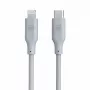Evelatus USB-C - Lightning -silikonikaapeli 1,2m (MFI10CL) 60W / 20V 3A valkoinen