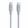 Evelatus USB-C - USB-C -silikonikaapeli 1,2m 60W / 20V 3A valkoinen