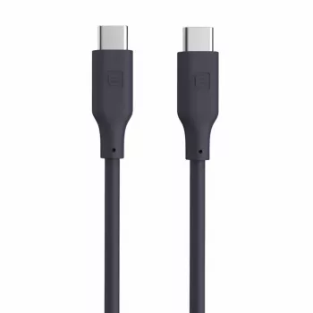 Evelatus USB-C - USB-C -silikonikaapeli 1,2m 60W 20V/3A sininen