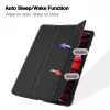 iLike iPad Mini 5 7.9 Tri-Fold Eco-Leder Stand Case musta