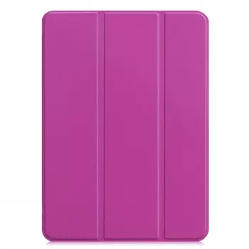 iLike Galaxy Tab S9 Ultra 14.6 kolmiosainen eko-nahkainen jalustakotelo violetti