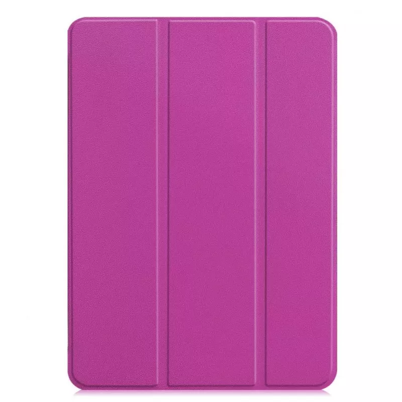 iLike Galaxy Tab S9 Ultra 14.6 kolmiosainen eko-nahkainen jalustakotelo violetti
