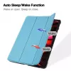 iLike Redmi Pad 10.6 Tri-Fold Eco-Leather Stand Case Sky Blue
