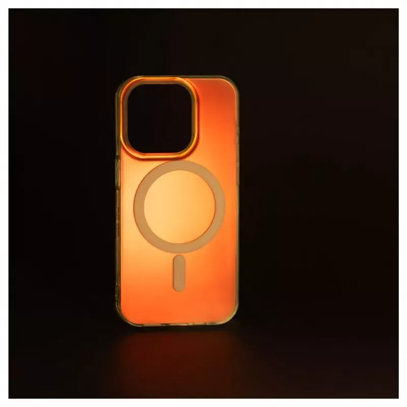 Evelatus Apple iPhone 15 Pro läpinäkyvä liukuvärinen magneettikuori Chameleon