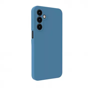 Evelatus Samsung Galaxy A14 4G / 5G Premium Soft Touch silikonikuori harmaansininen