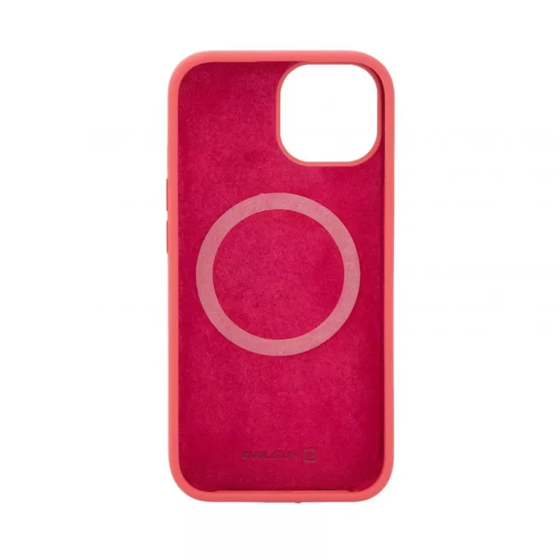 Evelatus Apple iPhone 15 Premium MagSafe Soft Touch silikonikuori Camelia