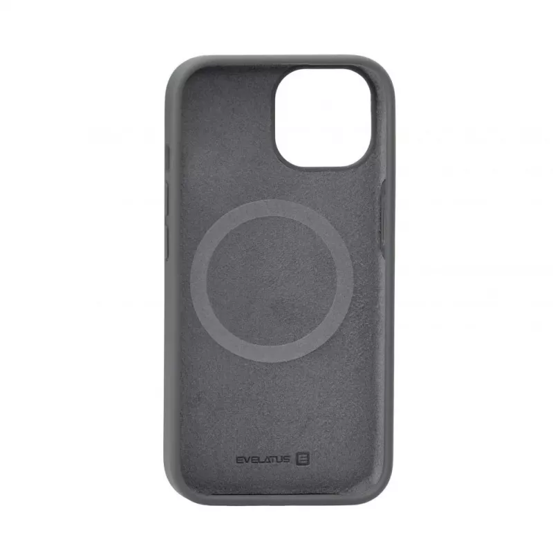 Evelatus Apple iPhone 15 Premium Magsafe Soft Touch silikonikuori Cocoa
