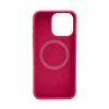 Evelatus Apple iPhone 15 Pro Premium Magsafe Soft Touch silikonikuori New Function rose red