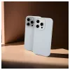 Evelatus Apple iPhone 15 Pro Max Premium MagSafe Soft Touch -silikonikuori New Function harmaansininen