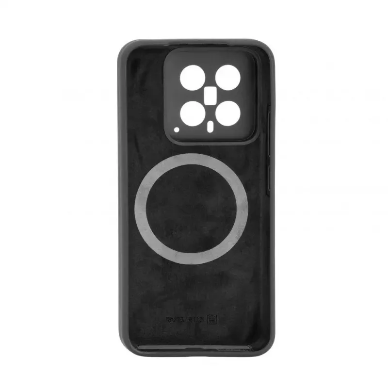 Evelatus Xiaomi 14 Premium Soft Touch -silikonikuori musta