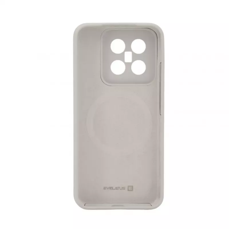 Evelatus Xiaomi 14 Pro Premium Soft Touch -silikonikuori harmaa