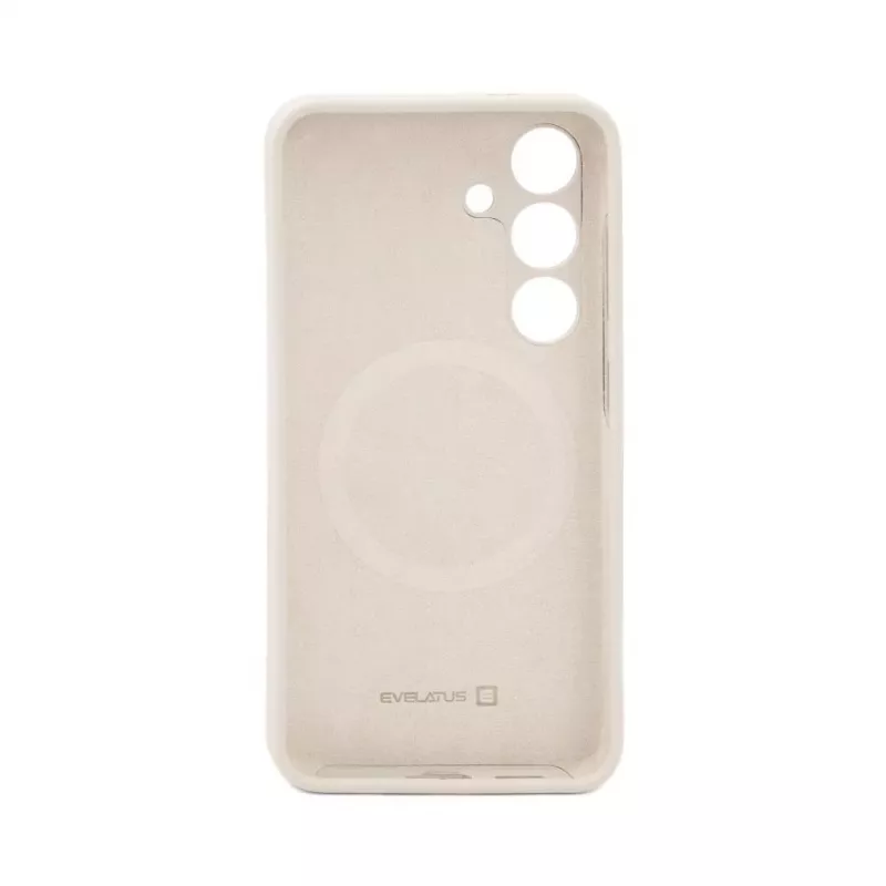 Evelatus Samsung Galaxy S24 Premium MagSafe Soft Touch -silikonikuori harmaa