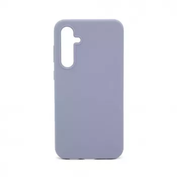 Evelatus Samsung Galaxy S23 FE Premium Soft Touch -silikonikuori laventelinharmaa