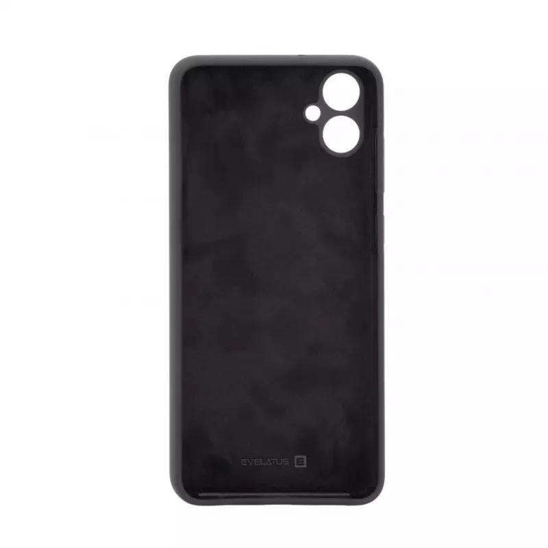 Evelatus Samsung Galaxy A05 Premium Soft Touch -silikonikuori musta