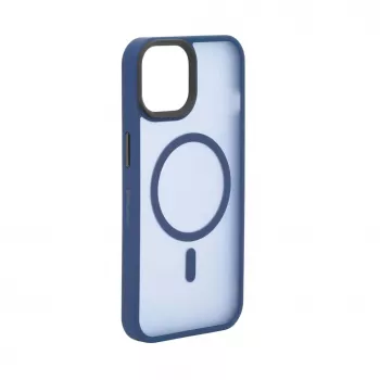Evelatus Apple iPhone 13 Pro Max Hybrid Case MagSafe-yhteensopiva PC+TPU sininen