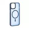 Evelatus Apple iPhone 14 Hybrid Case MagSafe-yhteensopiva PC+TPU sininen